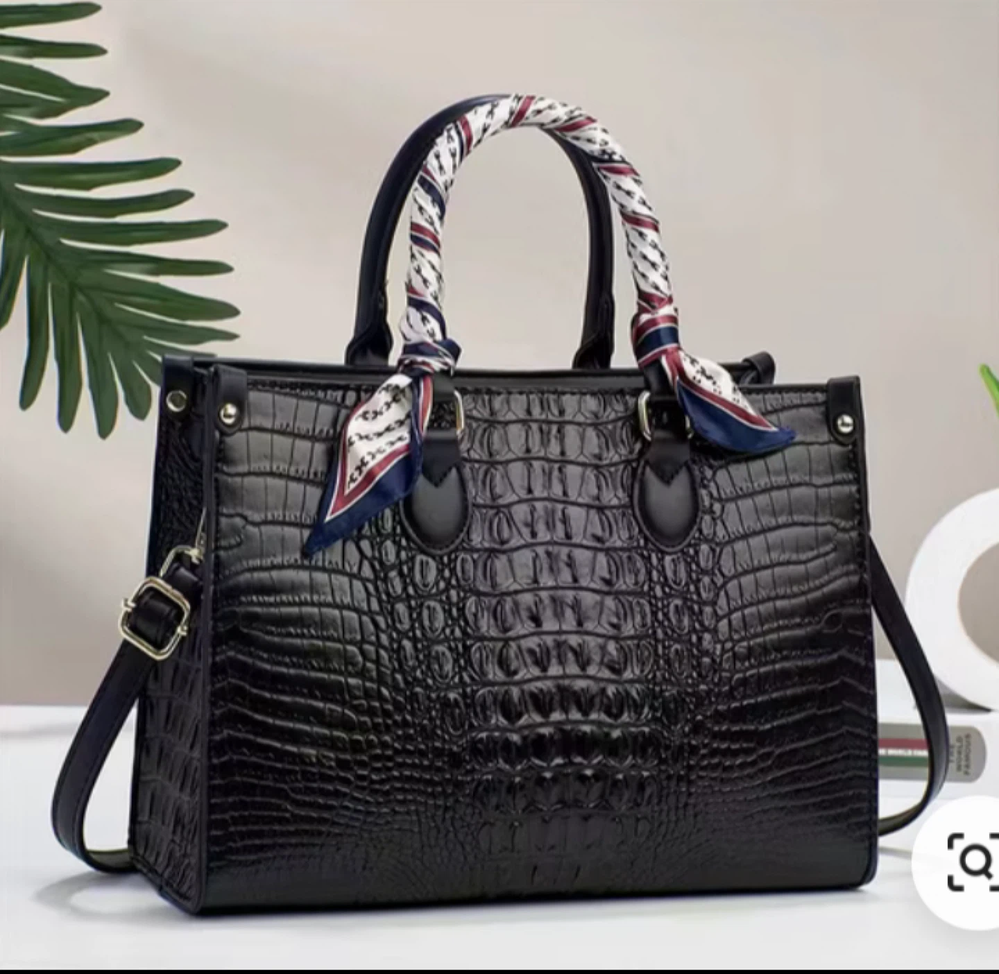 Crocodile Pattern Tote bag, Crossbody, Handbag, Shoulder bag
