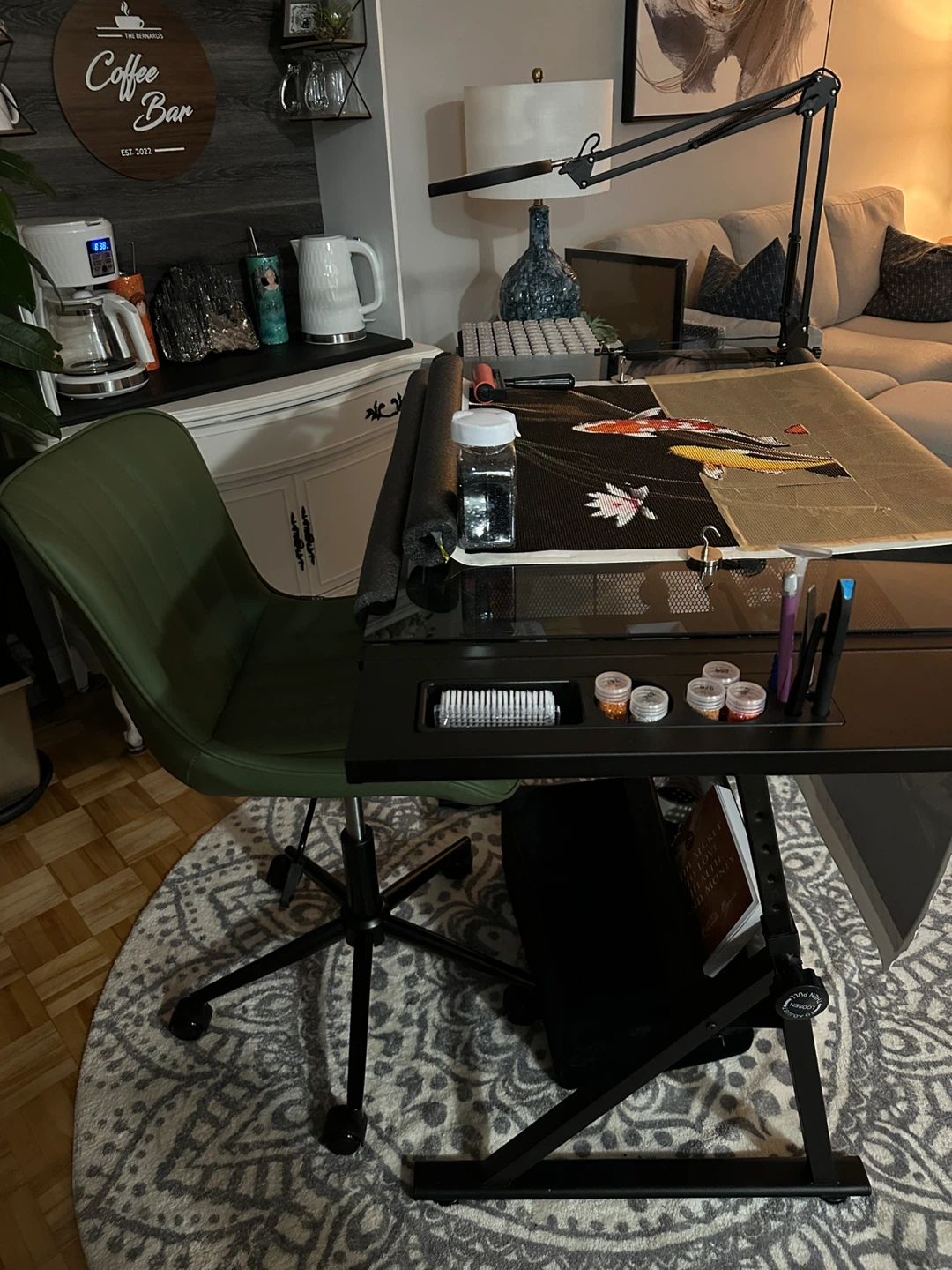 Height Adjustable Drafting Table or Art Desk Drawing Table - photo 5
