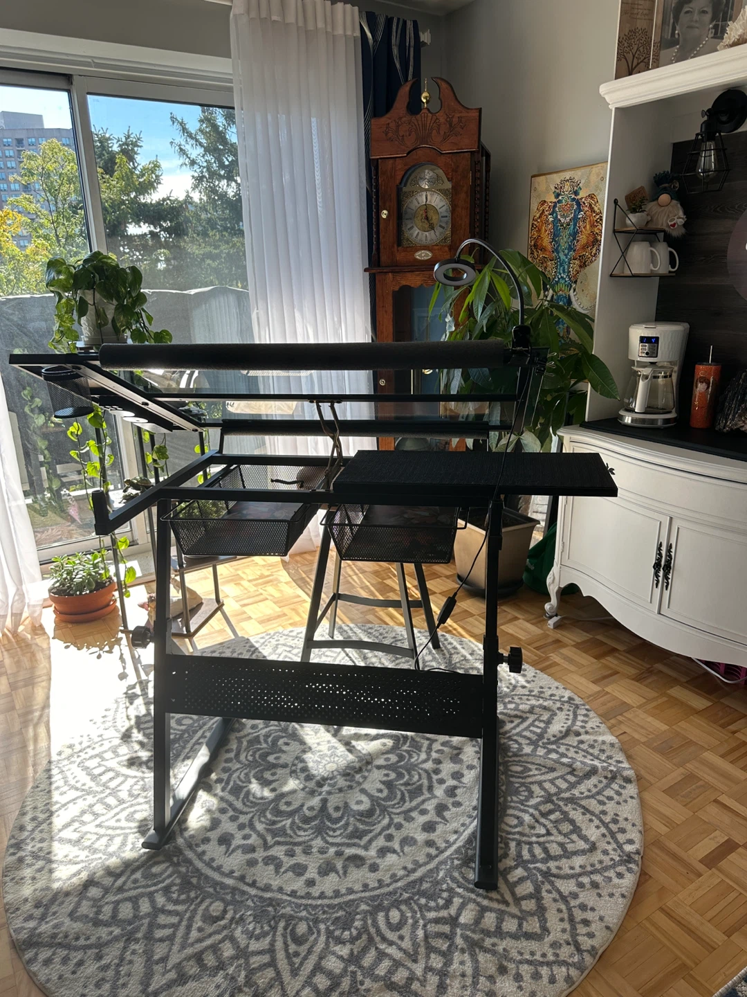 Height Adjustable Drafting Table or Art Desk Drawing Table - photo 2