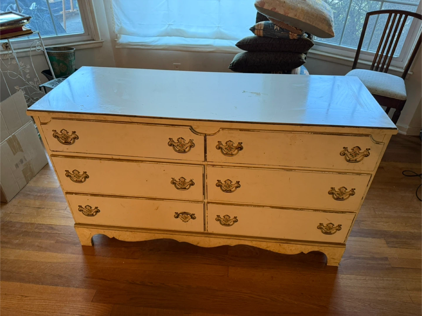 Vintage White Dresser