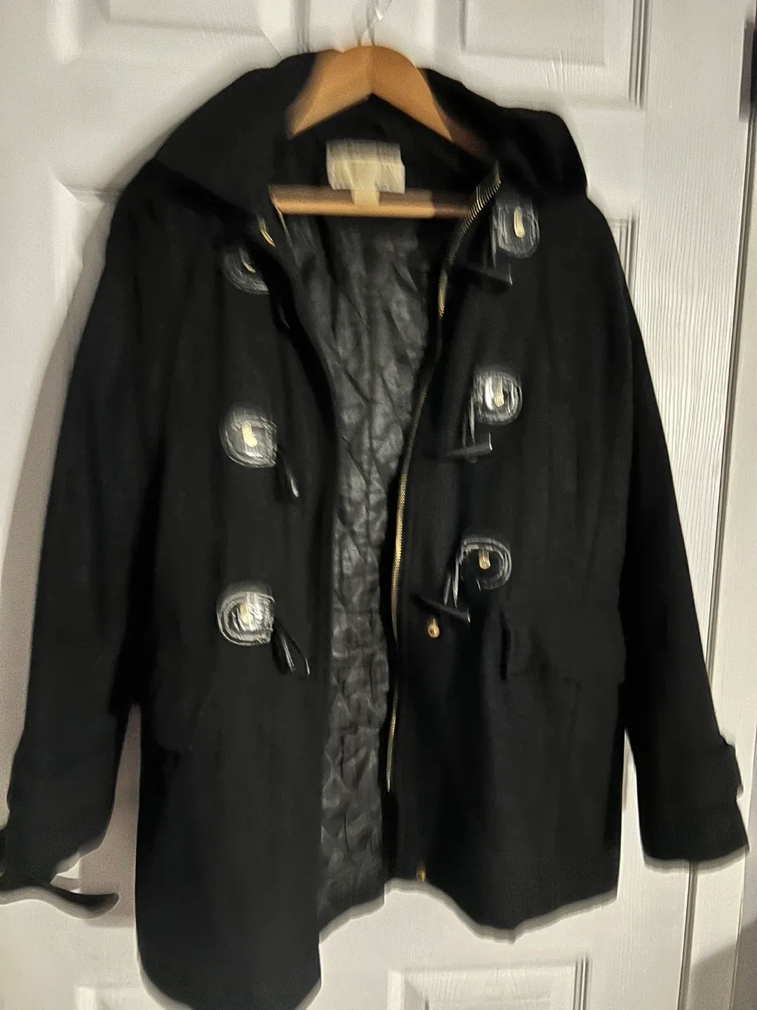 Michael Kors Black Coat Size S image indicator(4)