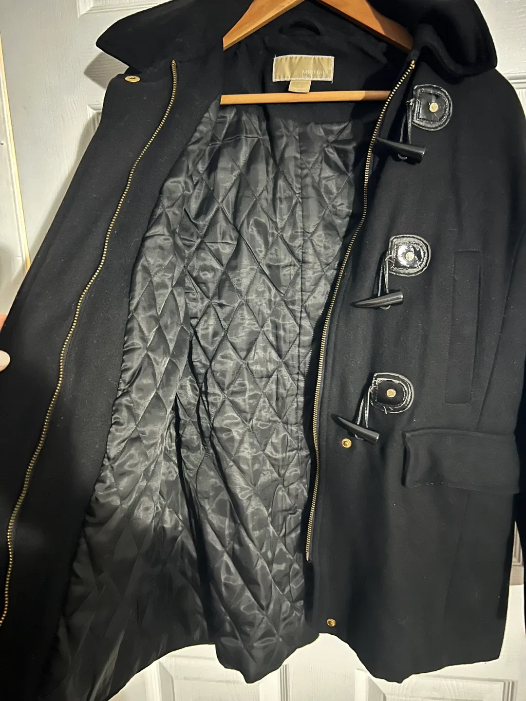 Michael Kors Black Coat Size S image indicator(2)