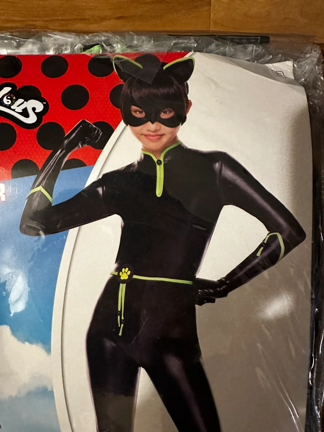 Miraculous Lady Noir Costume - Child Large (12-14) - photo 4