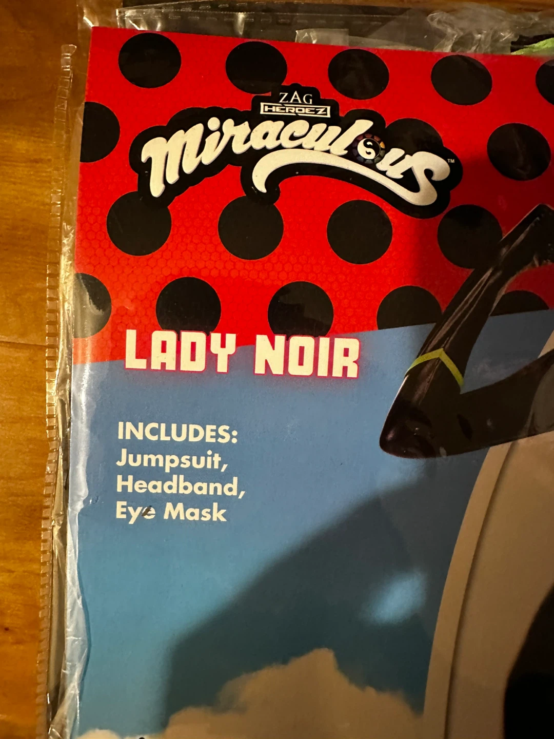Miraculous Lady Noir Costume - Child Large (12-14) - photo 2