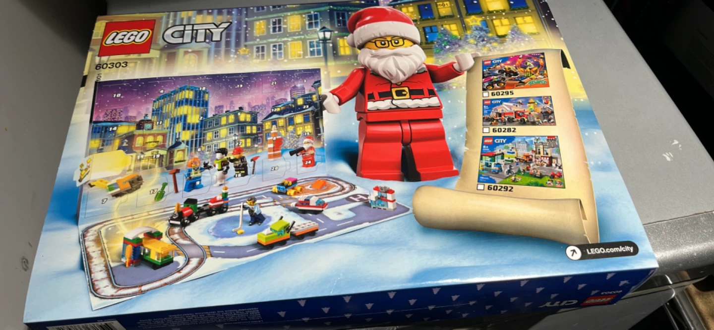 Lego advent calendar - brand new