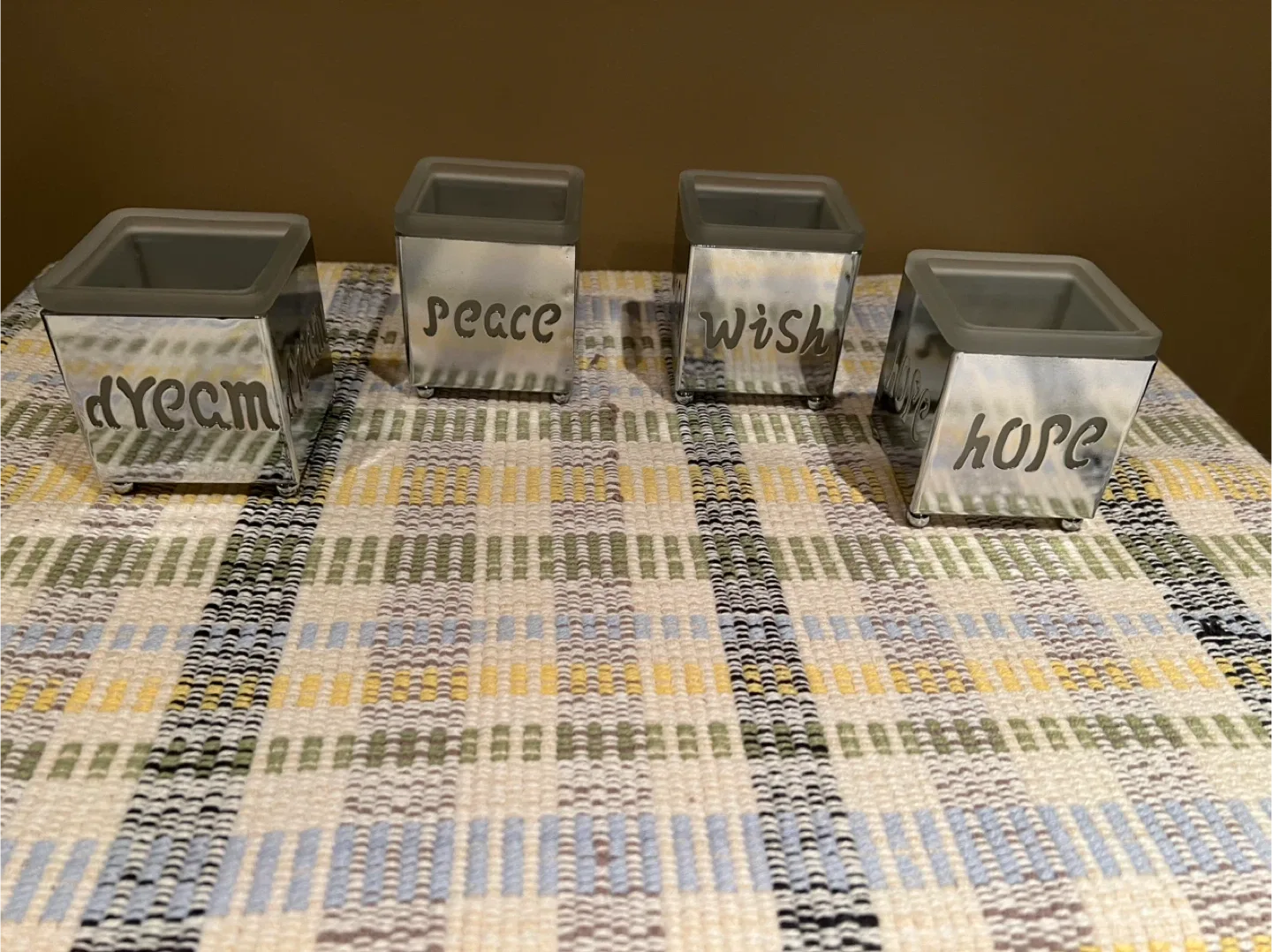 Set of 4 Decorative Candle Holders thumbnail