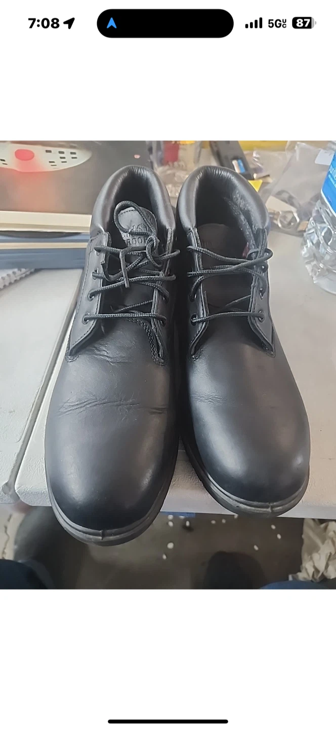 Timberland Black Leather Ankle Boots