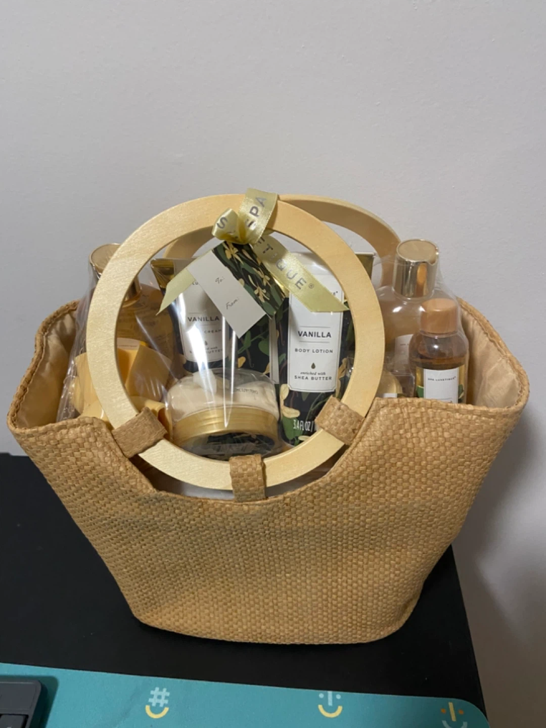 Vanilla Scented Spa Gift Set