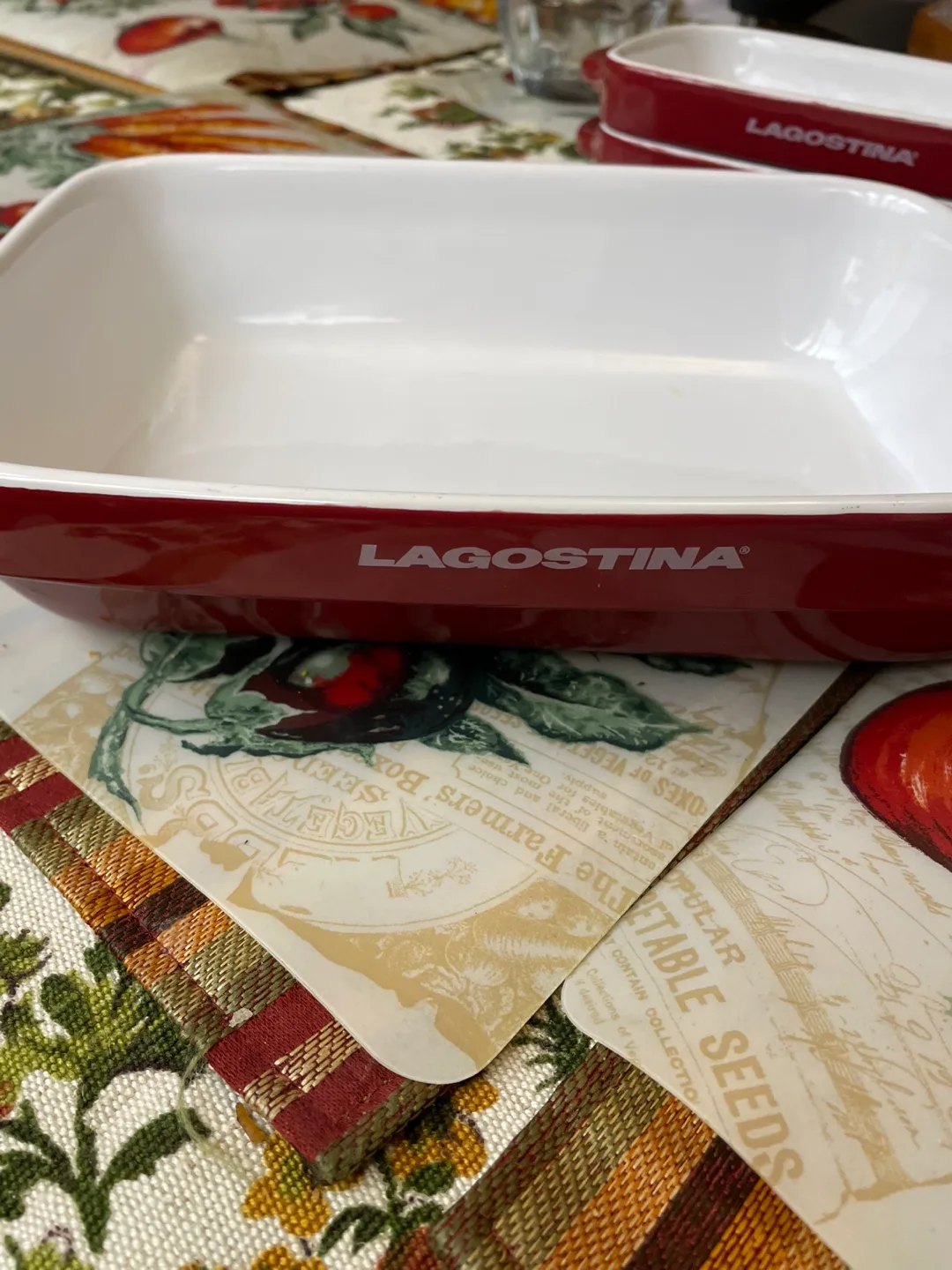 Lagostina Baking Dish Set - Red image indicator(4)