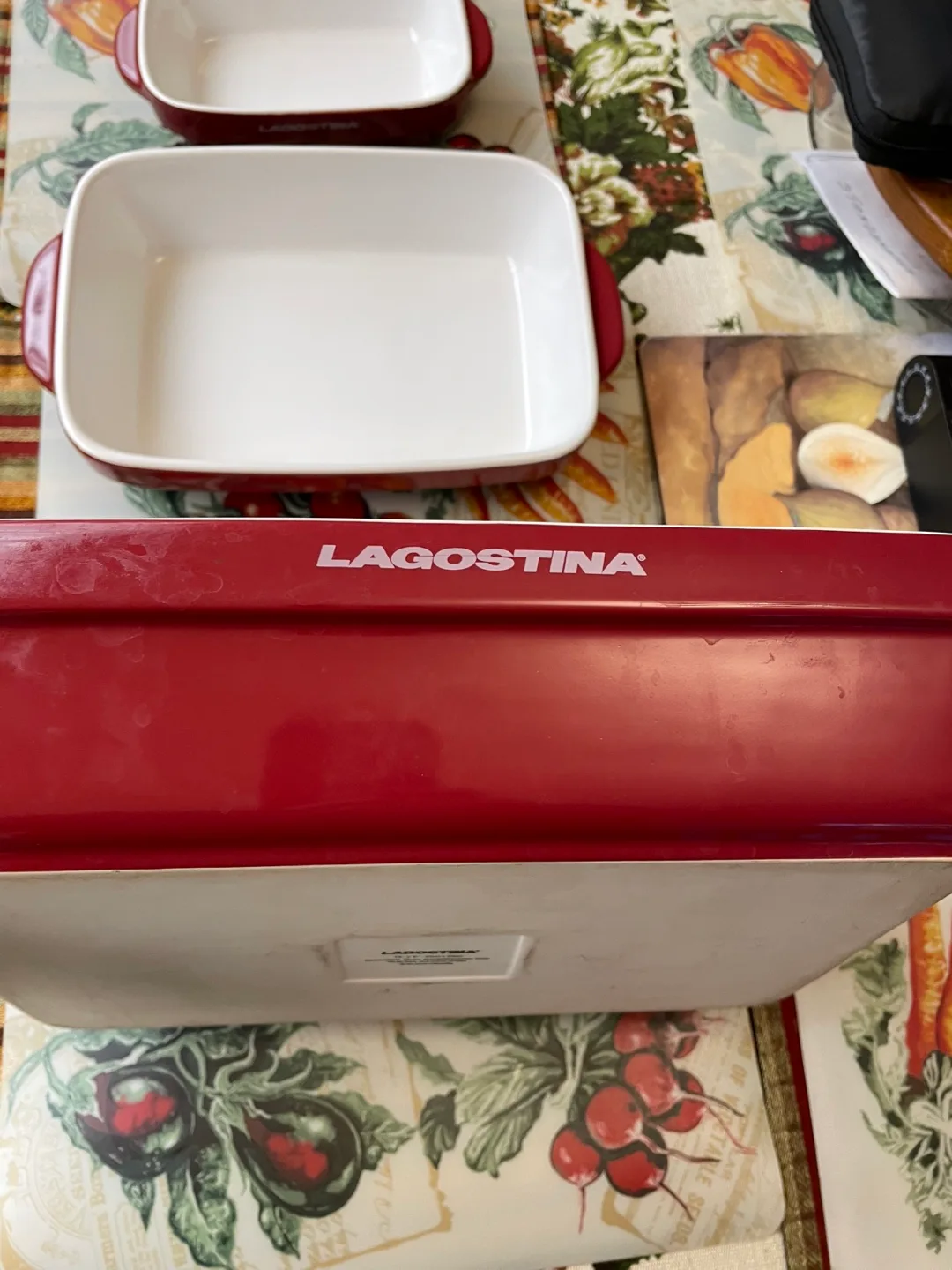 Lagostina Baking Dish Set - Red image indicator(3)