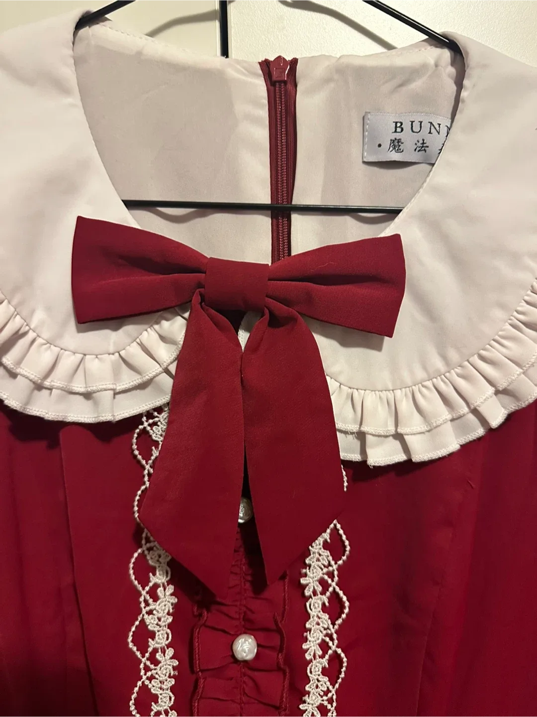 LOL Annie costume, big kids, whole set wig & dress $60 image indicator(6)