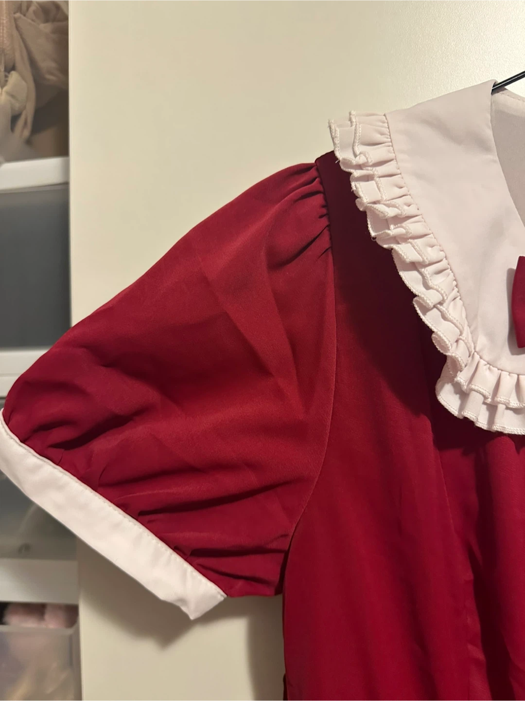 LOL Annie costume, big kids, whole set wig & dress $60 - photo 5