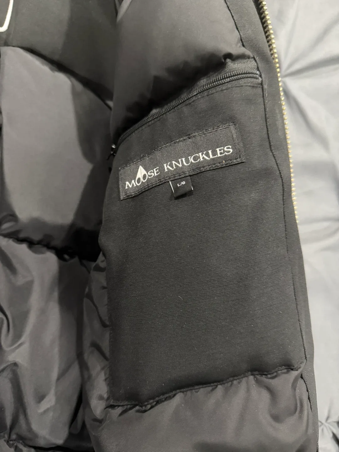 Moose Knuckles Down Filled Parka - L/G Black image indicator(4)