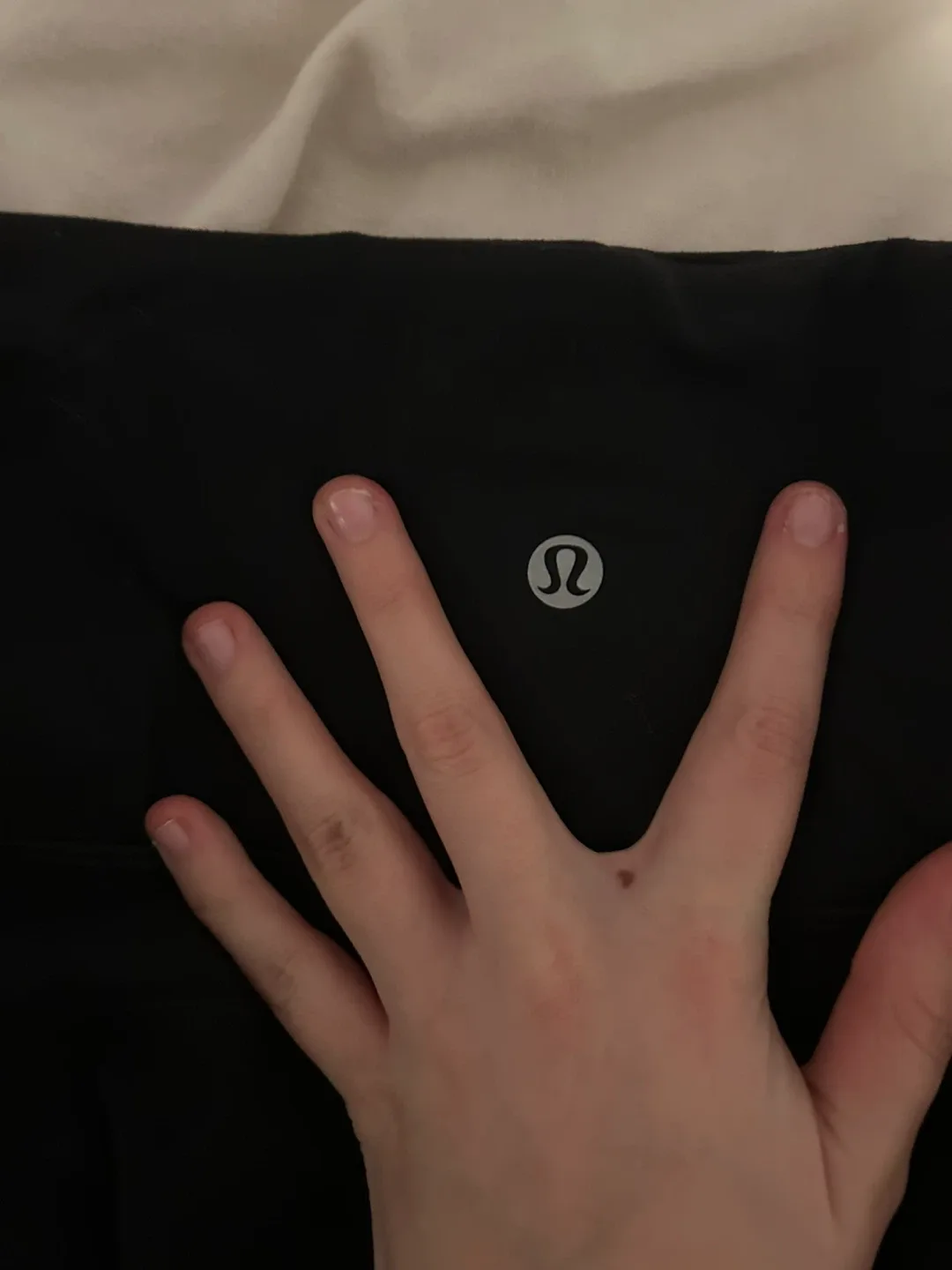 Lululemon Black Flared Leggings image indicator(3)