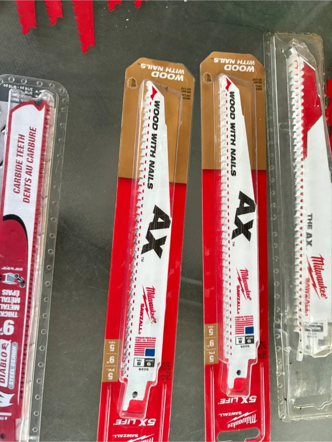 Diablo & Milwaukee Sawzall Blades - Variety Pack image indicator(3)