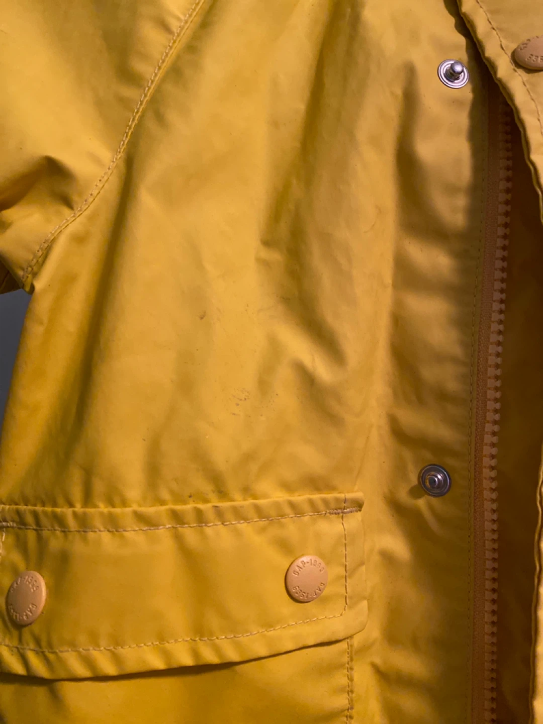 Baby Gap Yellow Raincoat - 18-24 Months - photo 2