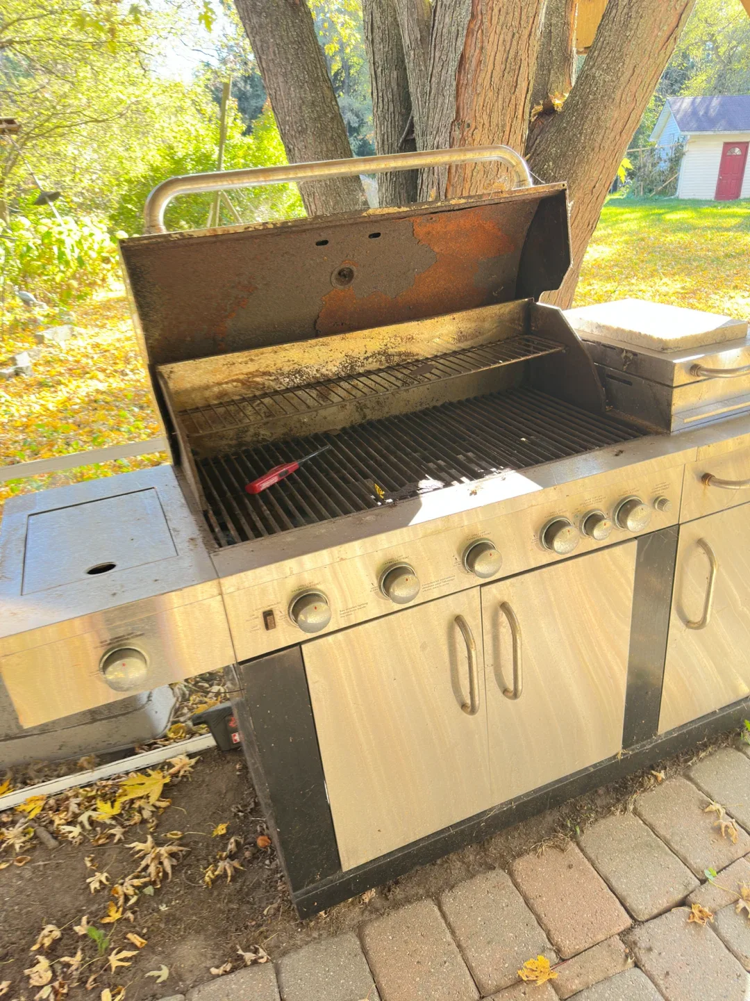 Centro Stainless Steel Gas Grill image indicator(6)