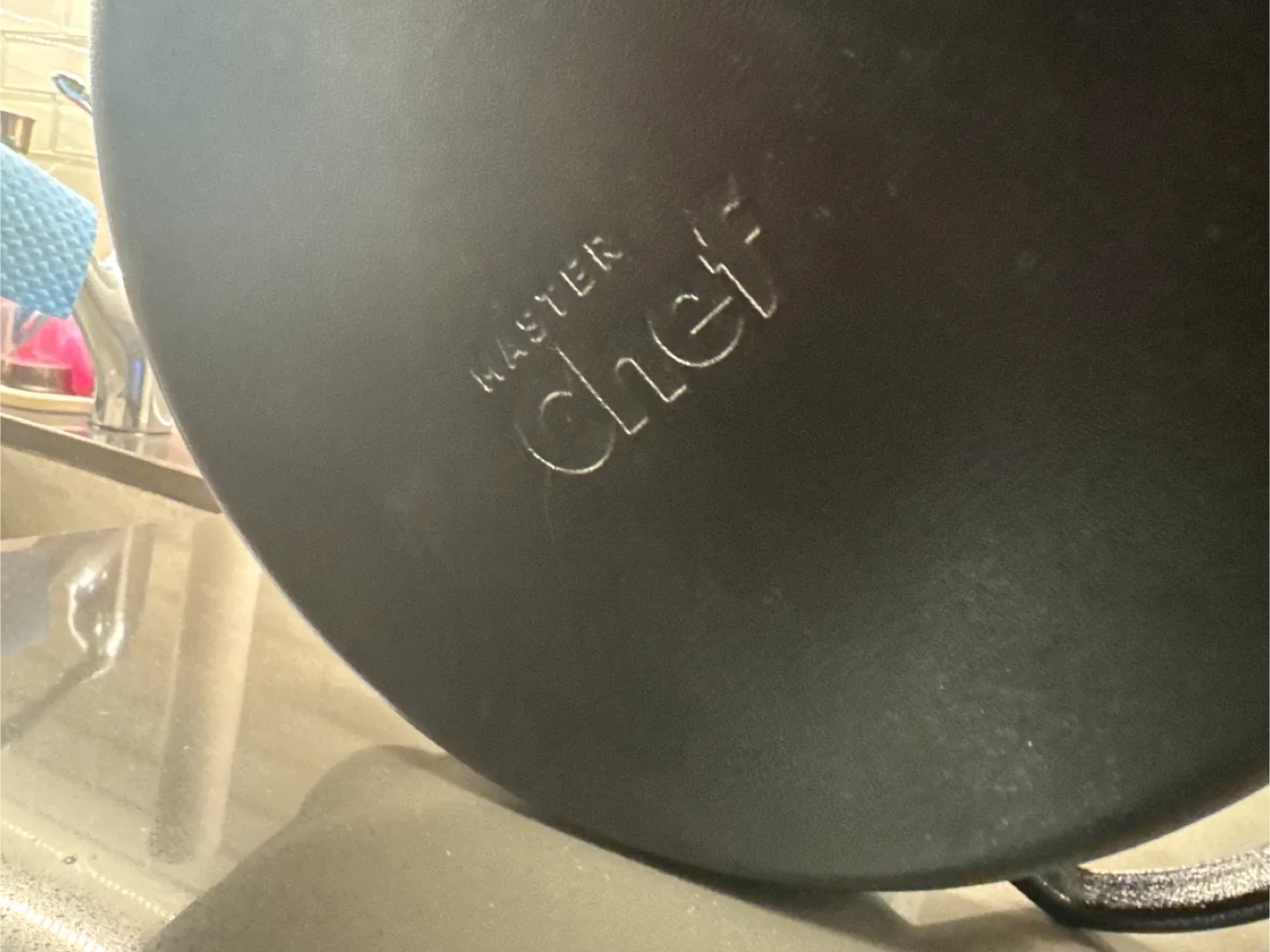 Master Chef Cast Iron Skillet with Handle image indicator(2)