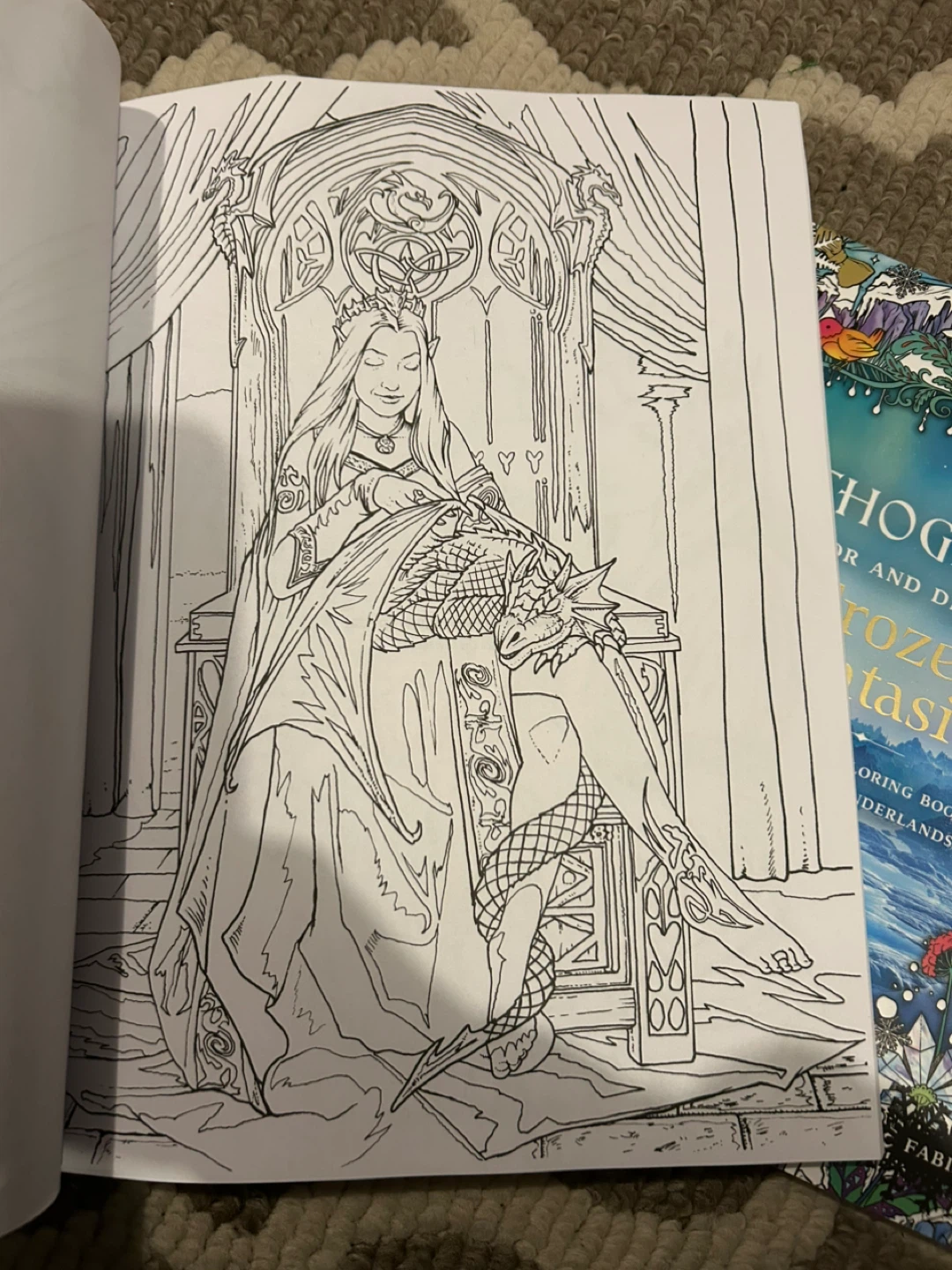 Colouring Books: Dragons Compendium & Mythographic - photo 4