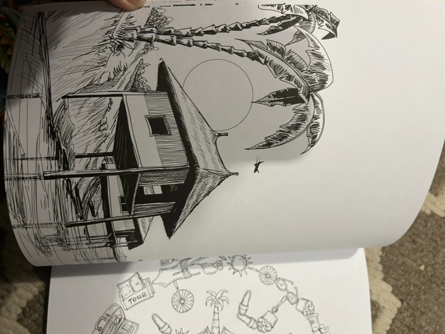Inspiring Places & Body Ink Envy Colouring Books - photo 5