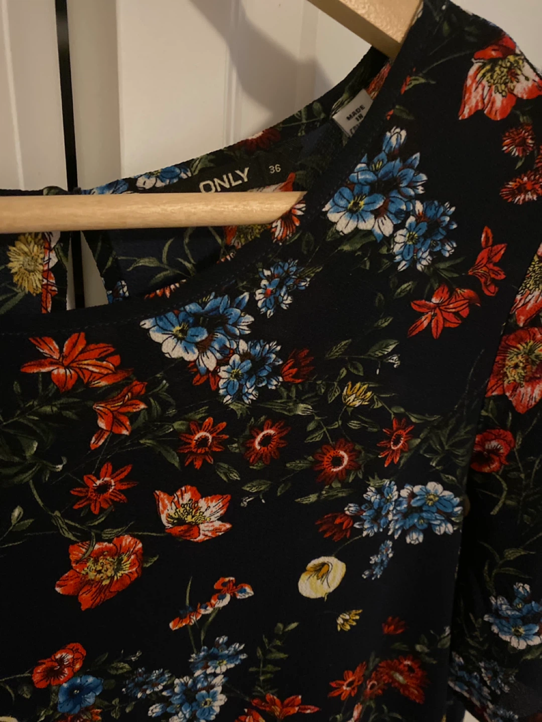Only Floral Print Dress - Size 36 - photo 2