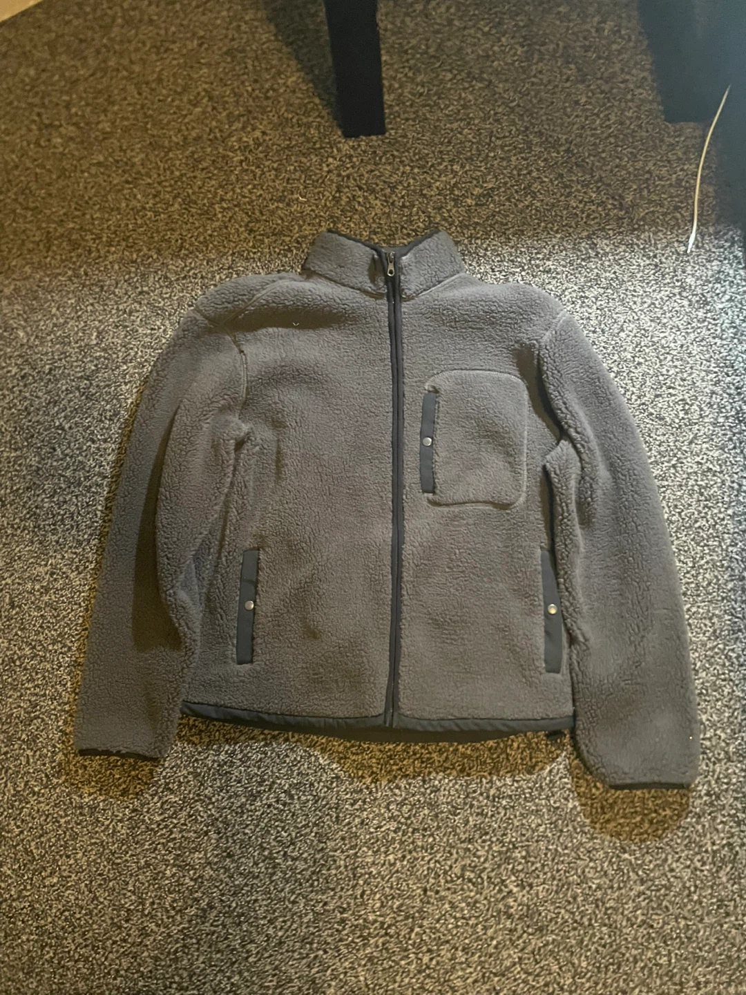 Old Navy tech Sherpa zip Jacket - Size M