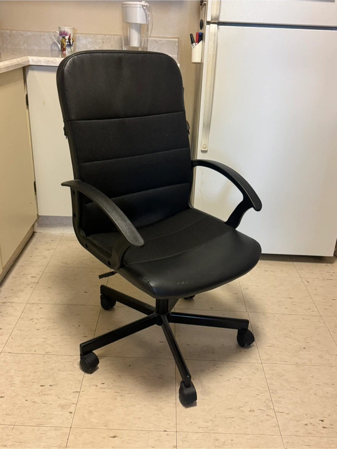 Black Office Chair from IKEA