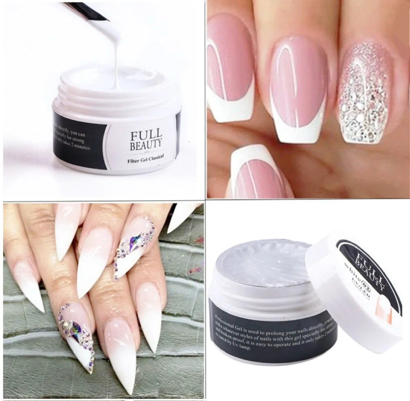 Full Beauty Fiber Gel Classical Nail Extension