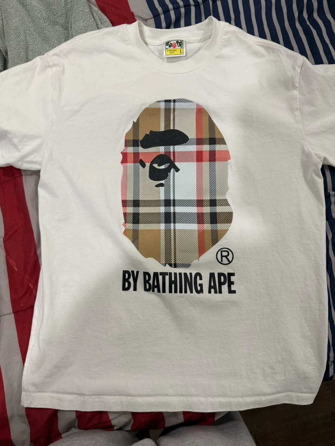 Burberry Bathing Ape (BAPE) T-Shirt