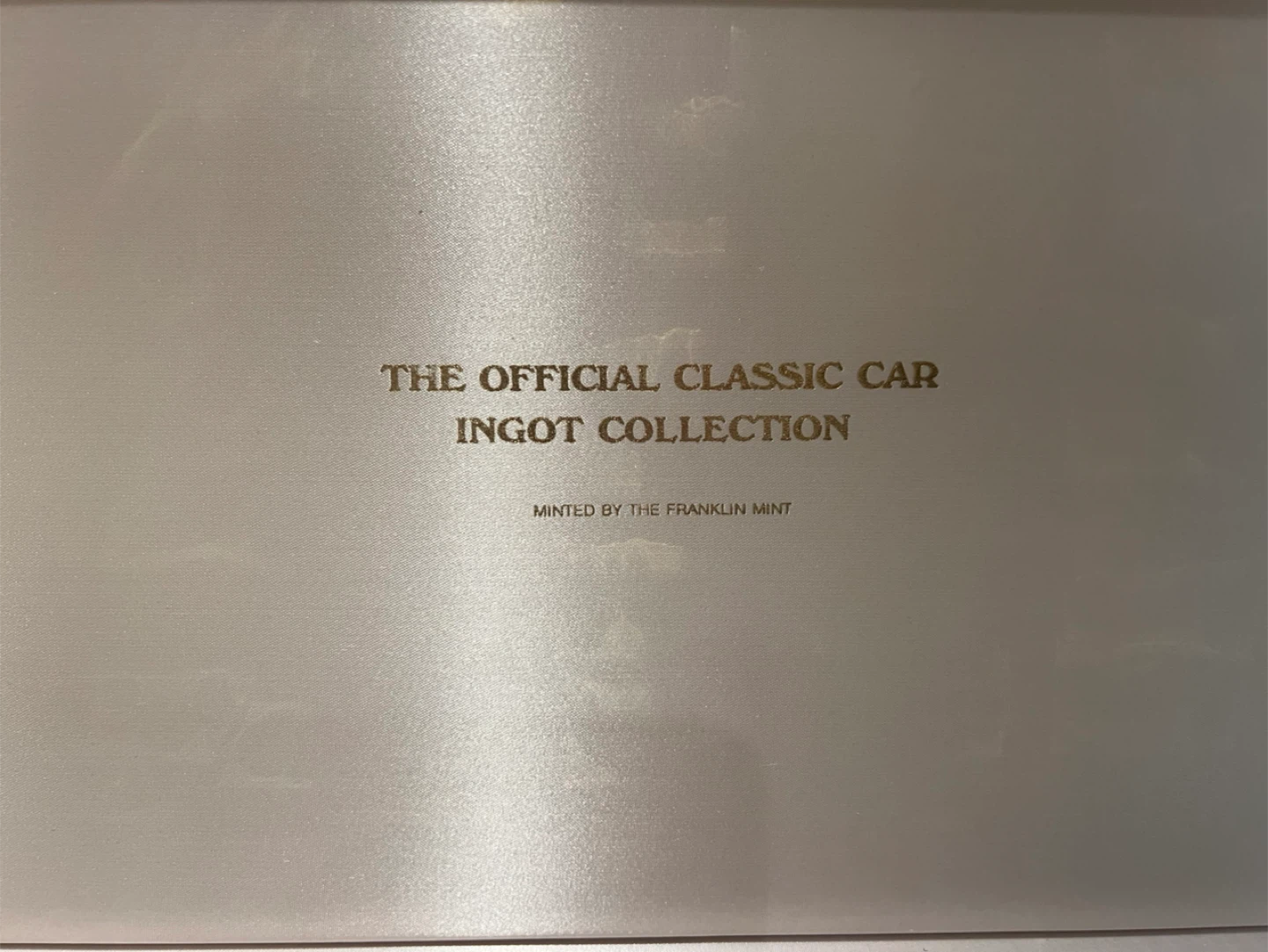 The Official Classic Car Ingot Collection - photo 3