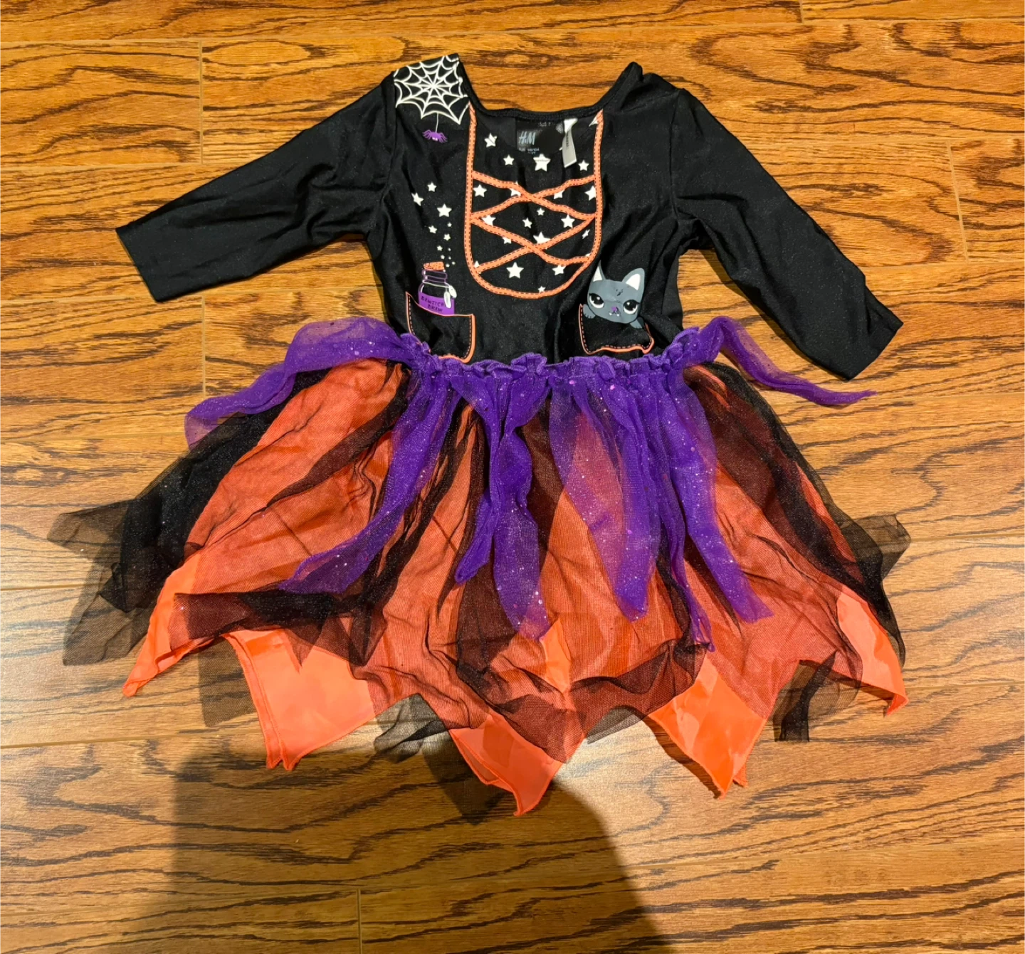 🎃 Cute H&M Halloween Witch Dress (2-4Y) 🎃