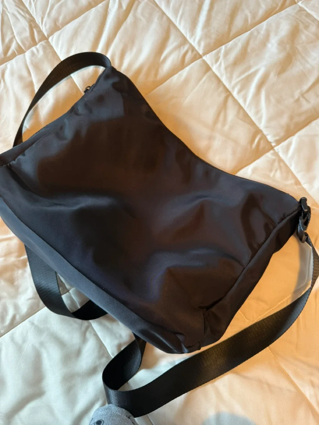 Tracker Black Nylon Crossbody Bag/Purse image indicator(7)