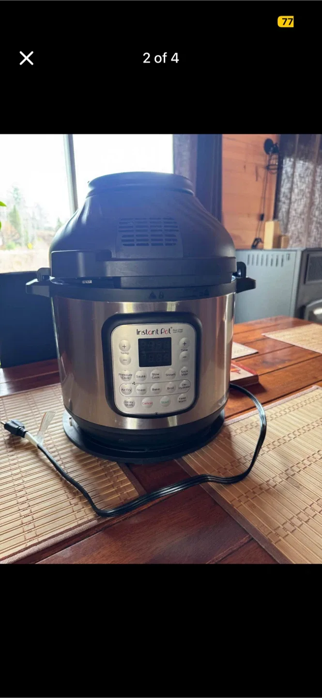 Instant Pot Duo Crisp + Air Fryer