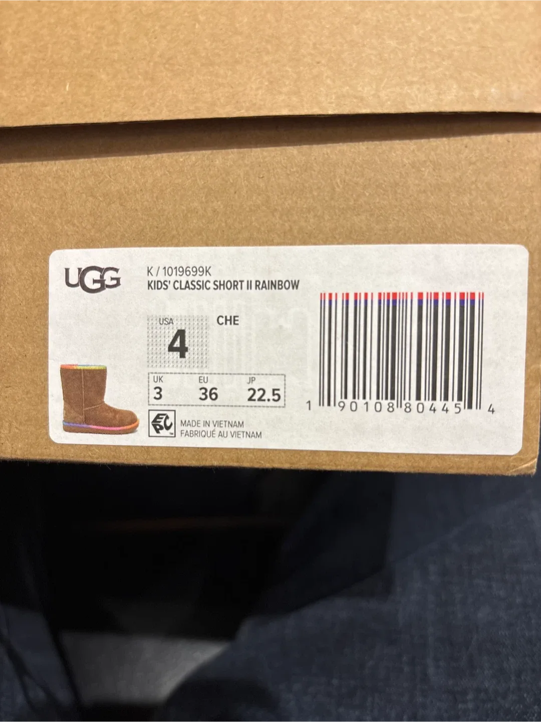 UGG Kids Classic II Rainbow Trim Boots image indicator(8)