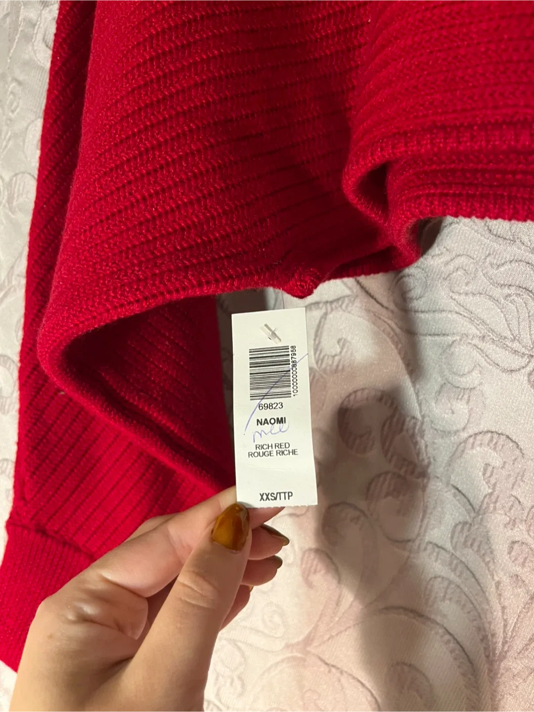 Wilfred Free Naomi Red Sweater XXS image indicator(3)