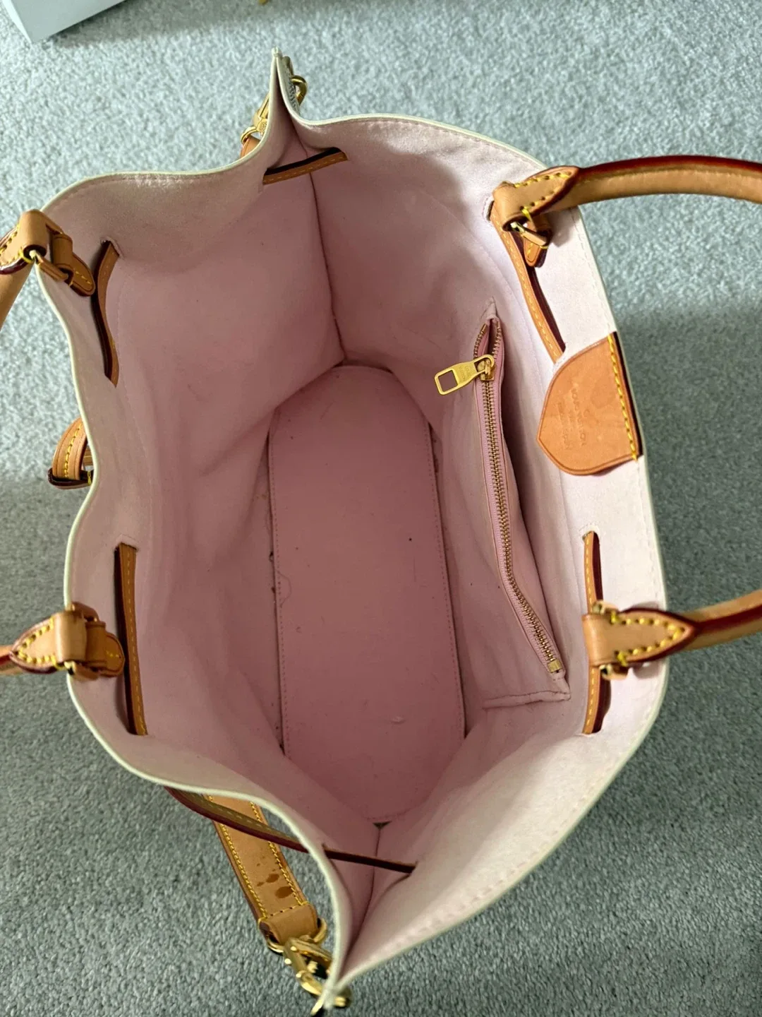 Louis Vuitton Névérfull MM Damier Azur Tote image indicator(2)