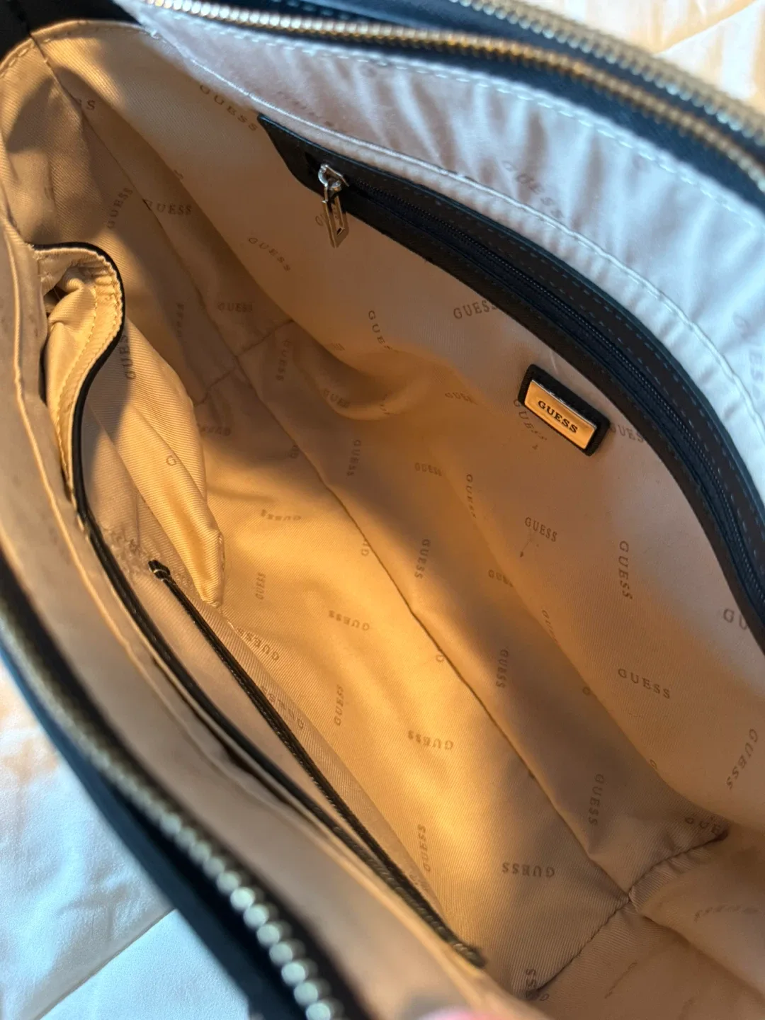 Guess Black Satchel Crossbody Purse image indicator(6)