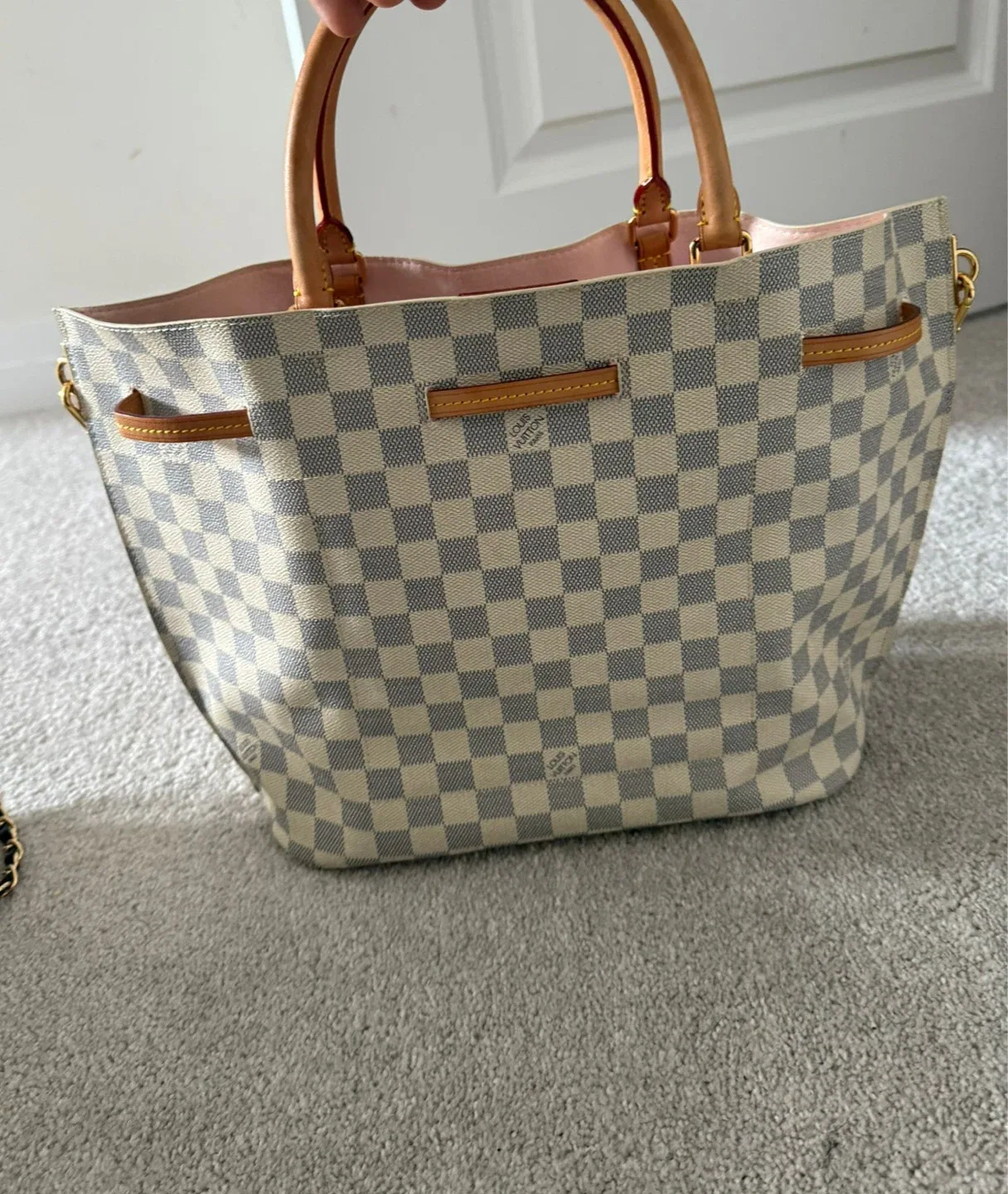 Louis Vuitton Névérfull MM Damier Azur Tote image indicator(3)