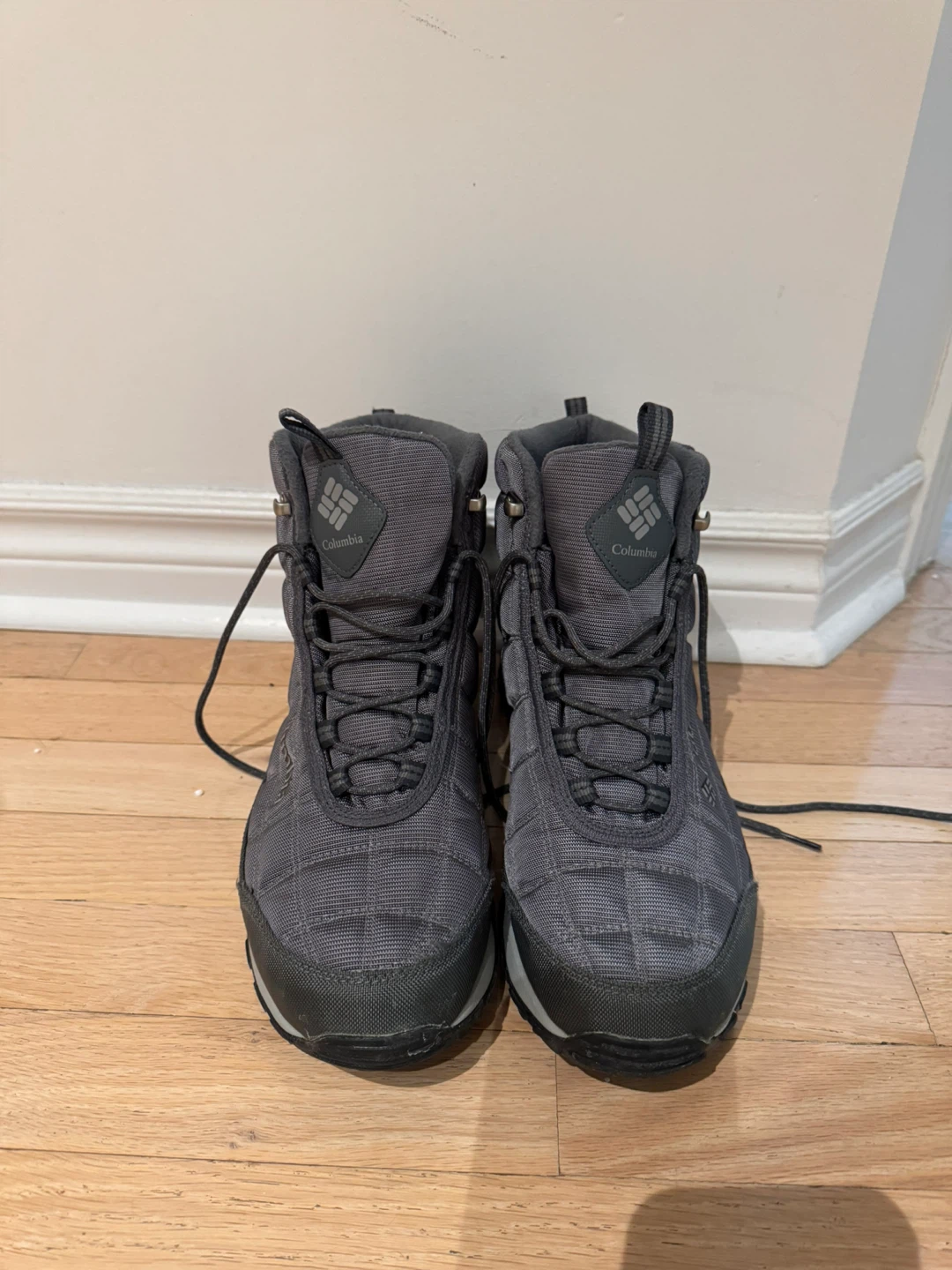 Columbia Waterproof Winter Boots, Grey - Size 12 M