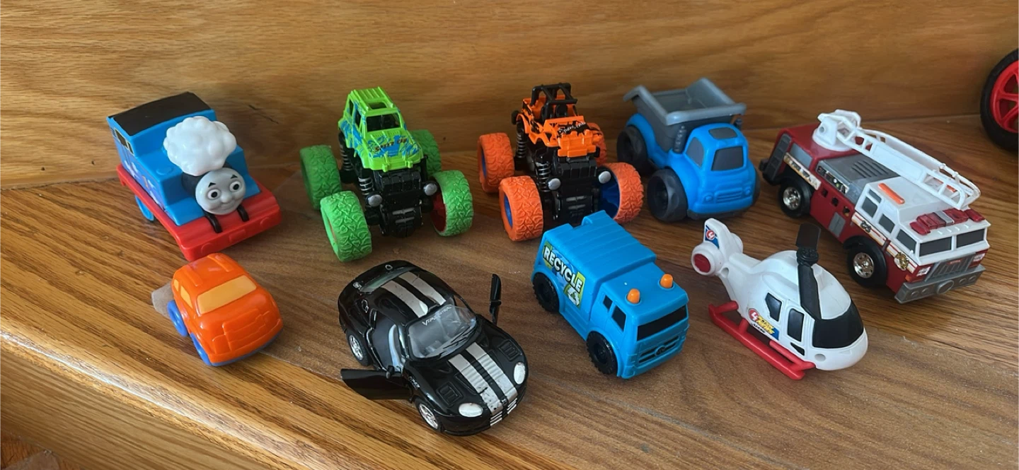 toy cars all $8