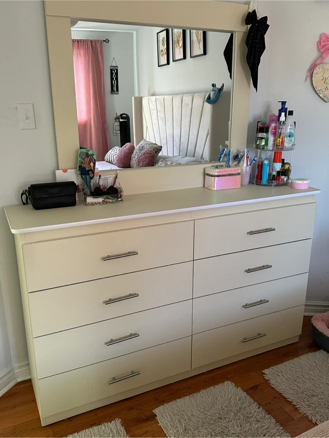 Bedroom Set - Bed Frame & Dresser image indicator(2)