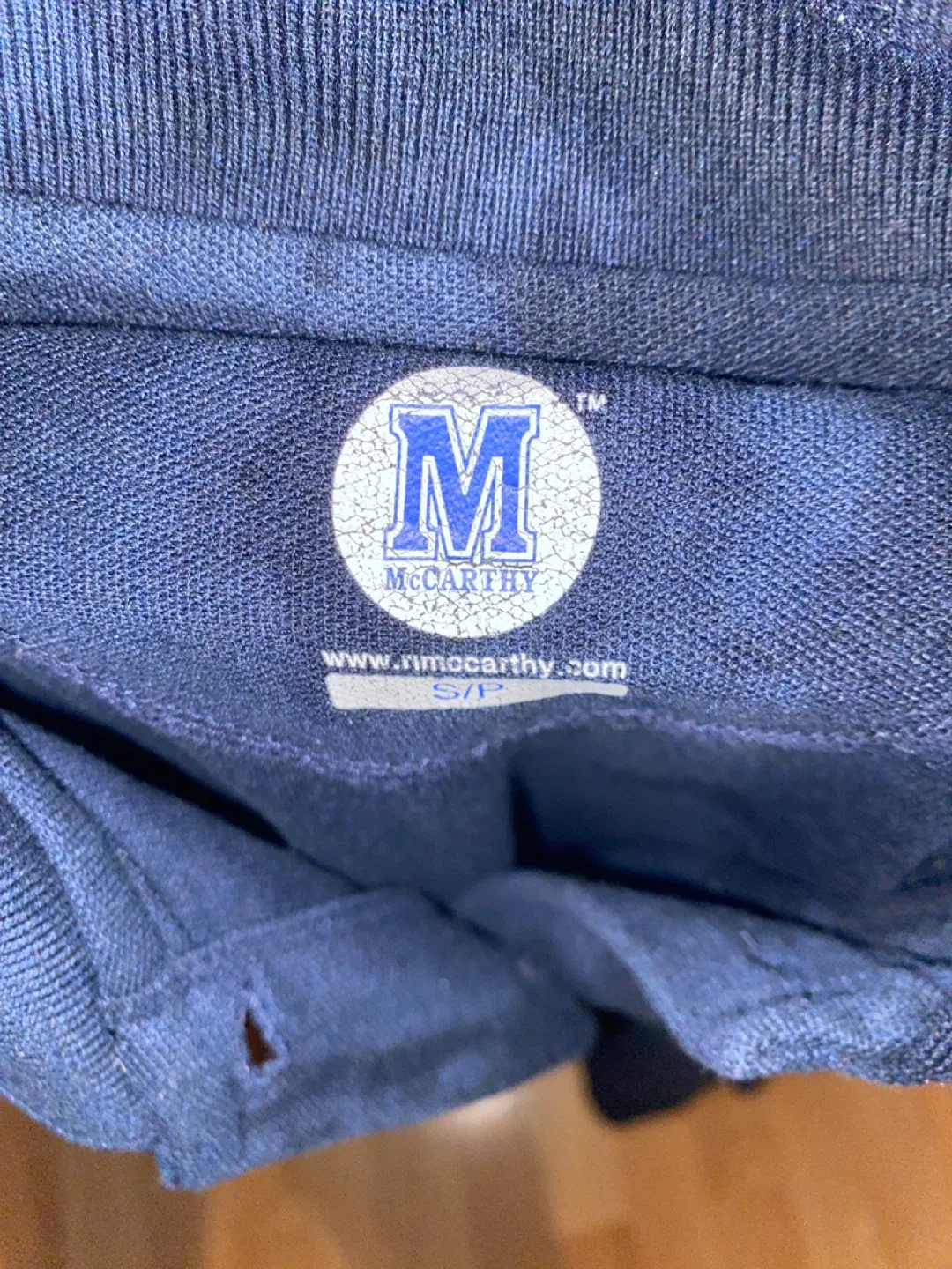 McCarthy Dwyer Saints Navy Polo Shirt - Size S image indicator(2)