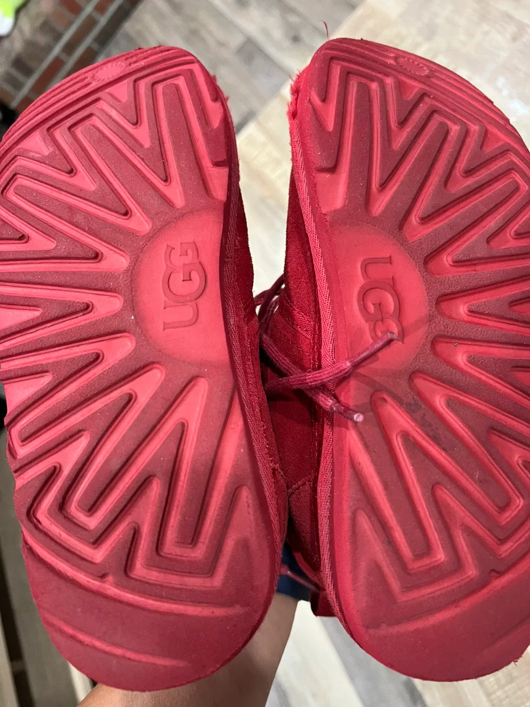 UGG Red Suede Chukka Boots image indicator(5)