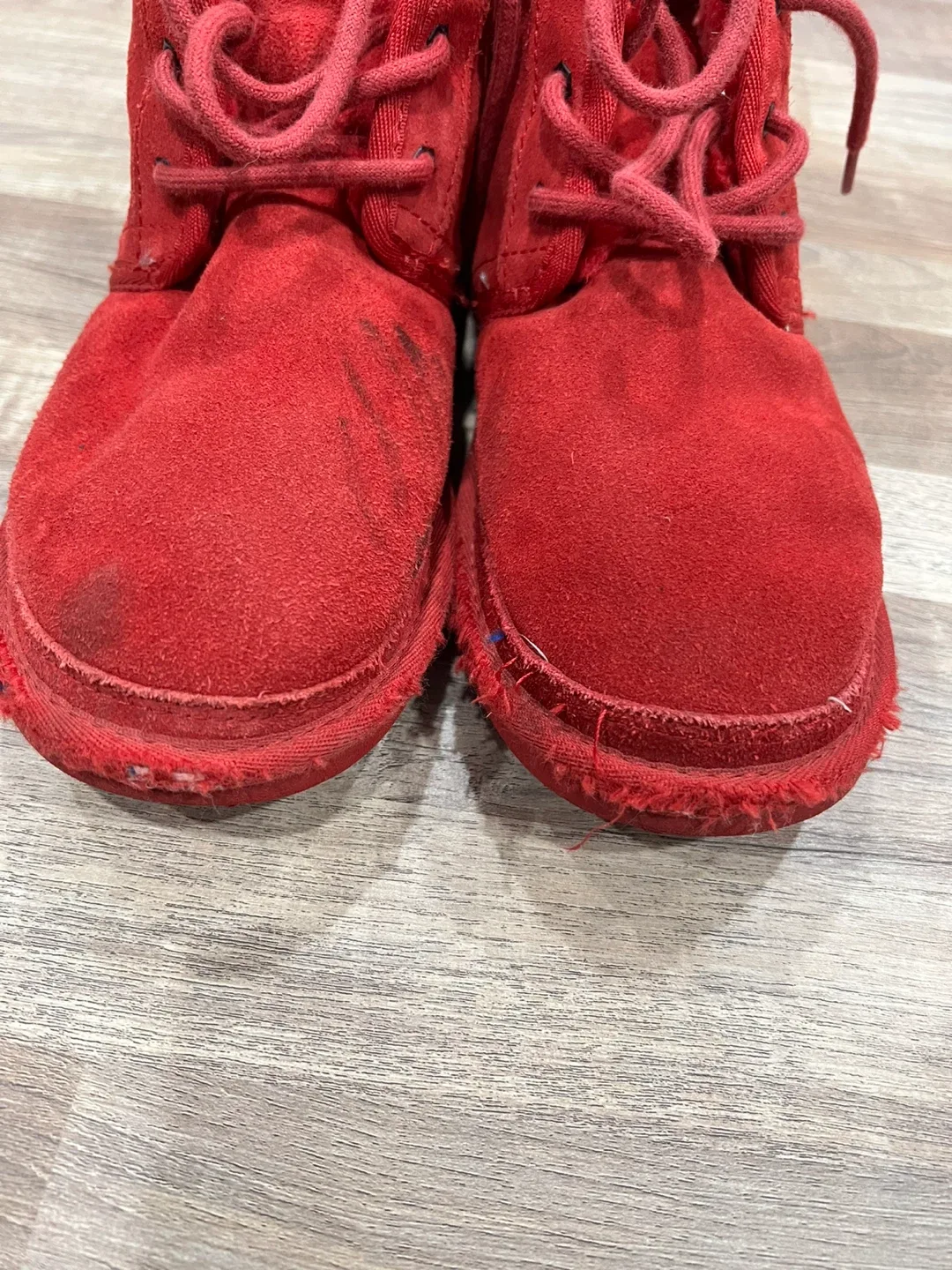 UGG Red Suede Chukka Boots image indicator(6)