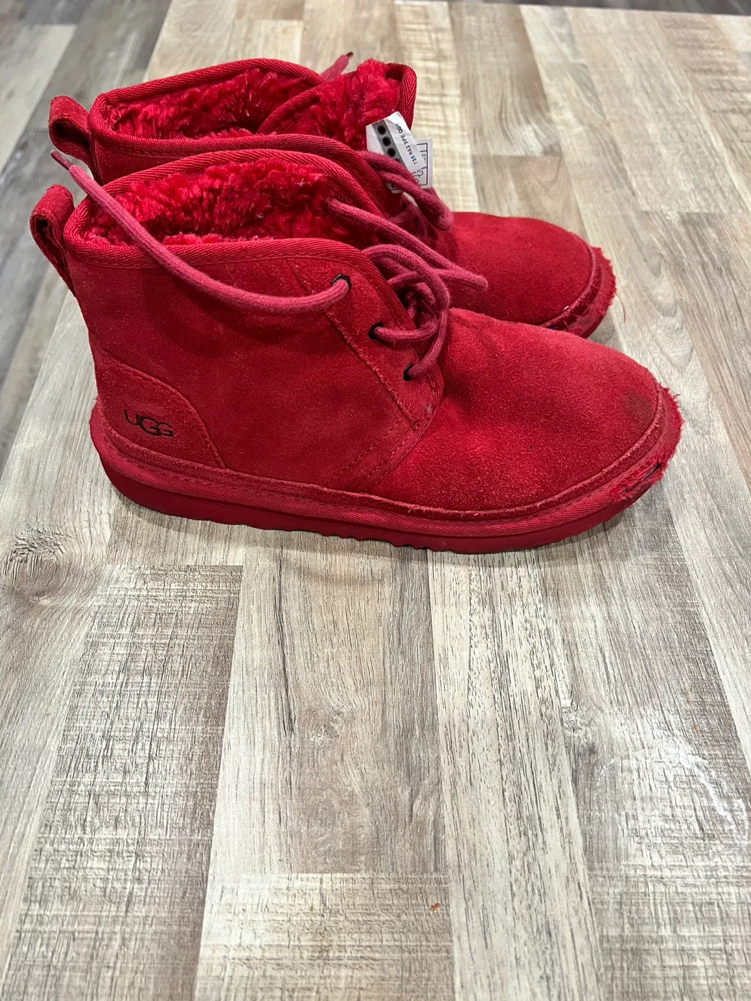 UGG Red Suede Chukka Boots image indicator(2)