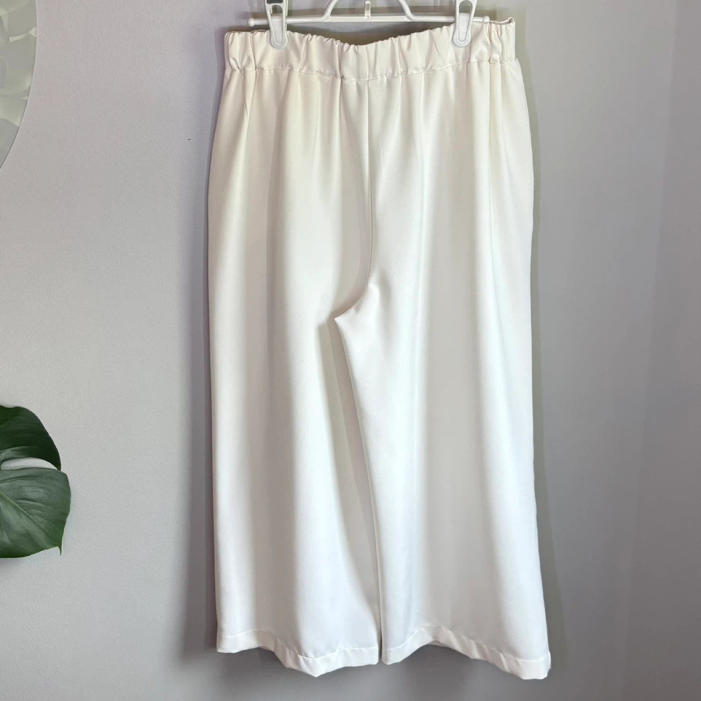 Urban Heritage Wide Leg Capri Tie Waist Flowy Trousers Size M - photo 4