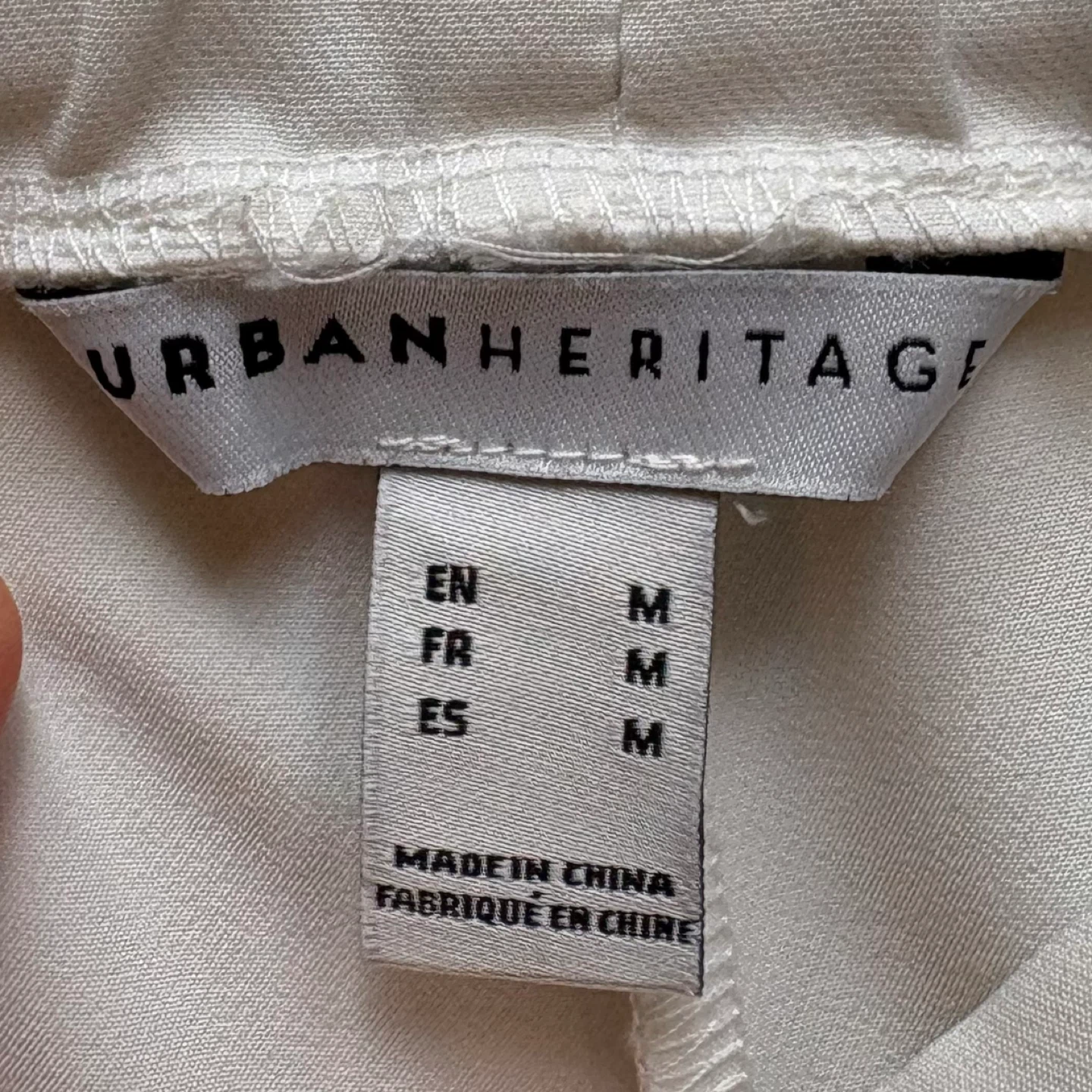Urban Heritage Wide Leg Capri Tie Waist Flowy Trousers Size M - photo 5