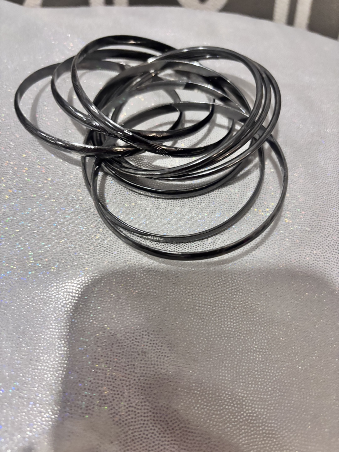 Silver Tone Bangle Bracelets - photo 2