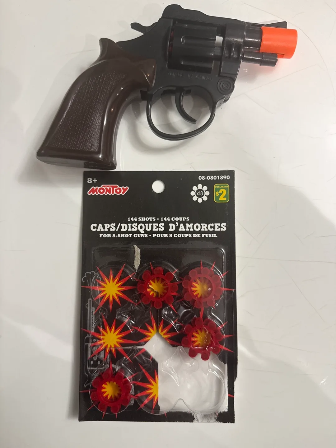 Montoy Toy Gun Caps and toy gun