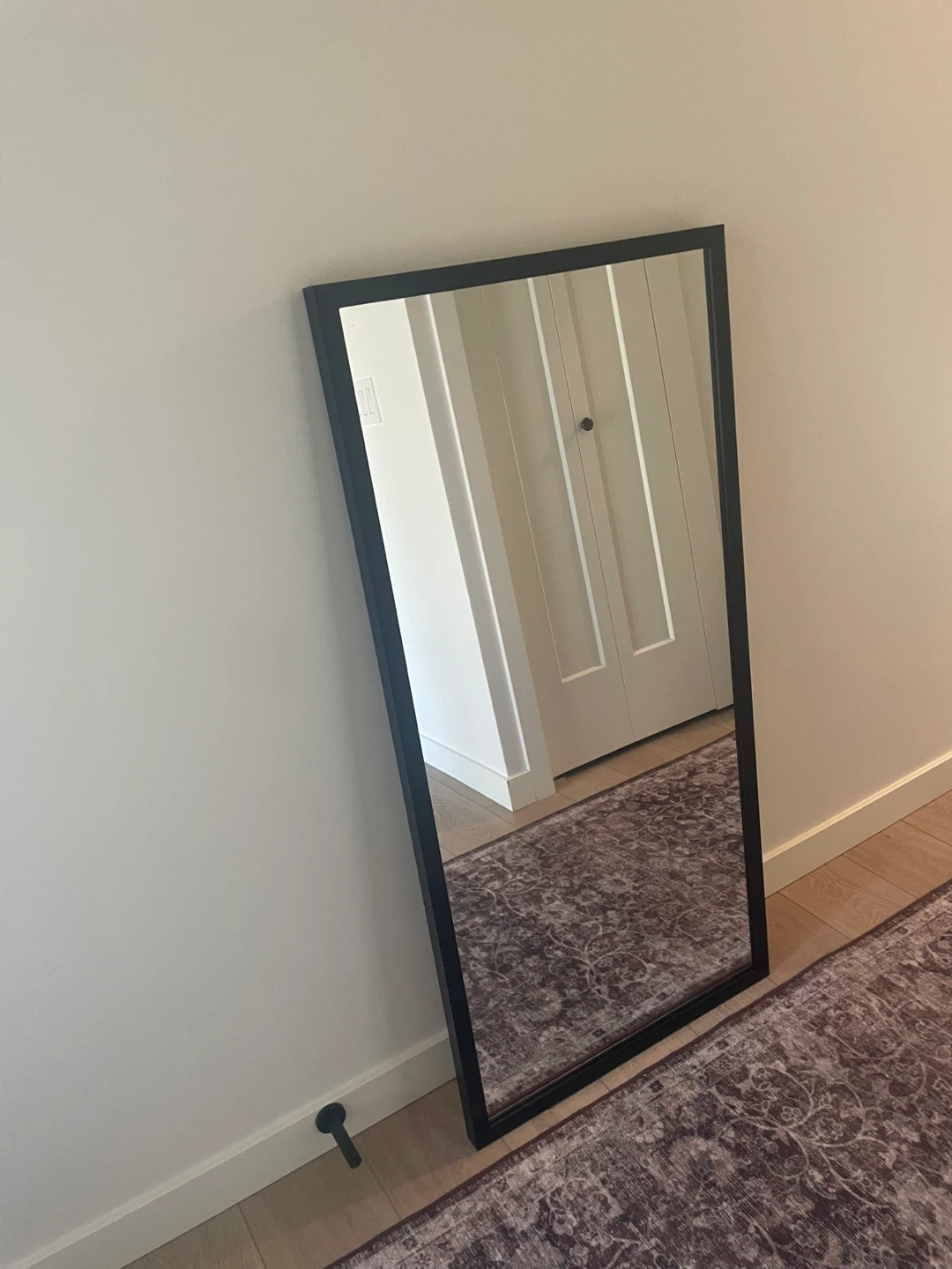 Black Framed Full Length Mirror